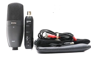 Shure SM27 Condenser Microphone w/Shure X2u Microphone to USB Adapter - Picture 1 of 23
