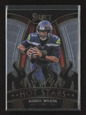 2020 Panini Select Hot Stars Russell Wilson #HS18 Seattle Seahawks - Image 1 of 2