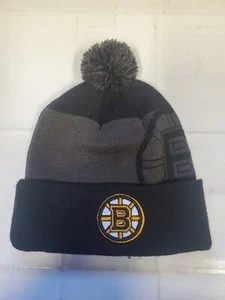 Boston Bruins Fan Favorite Youth Black Wool Cap NHL Hockey - Picture 1 of 4