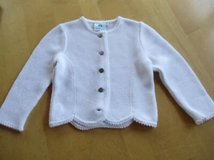 Trachten Jacke Isar-Trachten Dirndljacke weiß Gr. 110 - Bild 1 von 4