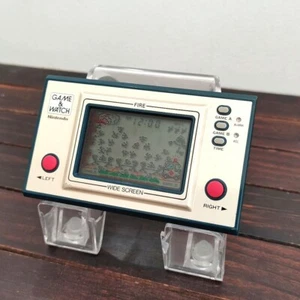 NINTENDO GAME AND & WATCH Fire Wide Screen 1981 Direct - From Japan Very Rare - Picture 1 of 3