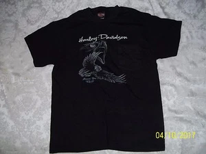 Harley Davidson Motorrad Herren T-SHIRT MEDIUM SCHWARZ BENJY'S WEST VIRGINIA KAUFEN - Bild 1 von 4
