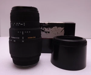 Sigma 70-300mm Lens f/4-5.6 Zoom Macro for Sony Camera -FOR SPARES/REPAIRS - Picture 1 of 15