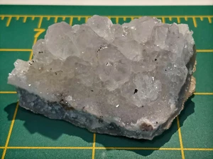 Nice! 3" x 2" Clear Amethyst Cluster on Geode Matrix - Artigas, Northern Uruguay - Picture 1 of 8