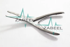 Morselizer Rubin Septal Forceps Angled 20 cm Plastic Surgery Instruments - Picture 1 of 4