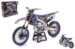MODELLINO MOTO CROSS STATICO NEW RAY YAMAHA YZ450F #3 ELI TOMAC SCALA 1/12 - Foto 1 di 5