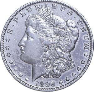 RARE - 1899-O Morgan Silver Dollar - Very TOUGH - High Redbook *041