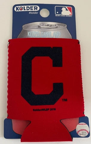 CLEVELAND INDIANS GUARDIANS KOLDER INSULATED CAN HOLDER ~ BRAND NEW Cover