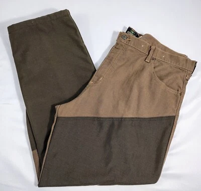 Redhead Mens Field Hunting Pants Brown Sz 42x30 Brush Guard EUC! Bass Pro Shops - Image 1 of 4