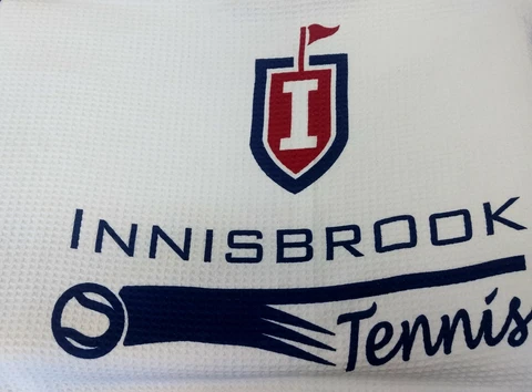 Innisbrook Logo Large Fold Up Wrap Around Towel with Strap 39x16 NWOT Cover