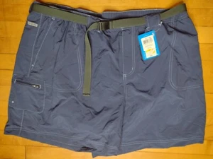 Columbia Women's Sandy River Cargo Short Blue Size 3X 6" Inseam - Picture 1 of 3
