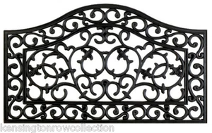 GRAMERCY PARK RUBBER DOORMAT - 18" X 30" - WELCOME MAT - Picture 1 of 1