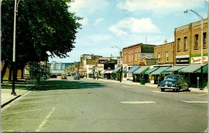 Canada Ontario Midland Main Street Georgian Bay cartolina d'epoca pubblicata 1959 - Foto 1 di 2