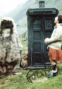 Postal firmada por Doctor Who: FRAZER HINES - Imagen 1 de 1