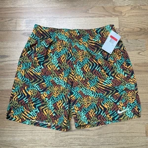 Nike Volley Swim Shorts Safari Print All Over Nesse625-001 New Sz LARGE msrp$58 - Picture 1 of 7