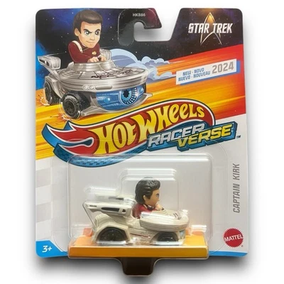 Hot Wheels x Star Trek - Captain Kirk - Racer Verse Series - HKB87-4B30 Foto 1 de 4