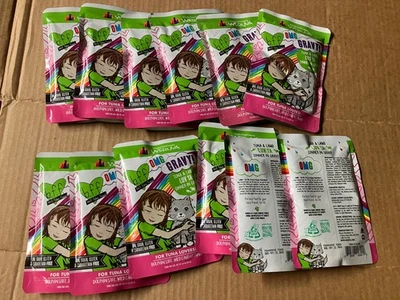 Paquete de 12 alimentos para gatos BFF OMG atún y cordero LUV YA 3 OZ humedad salsa cena Foto 1 de 4