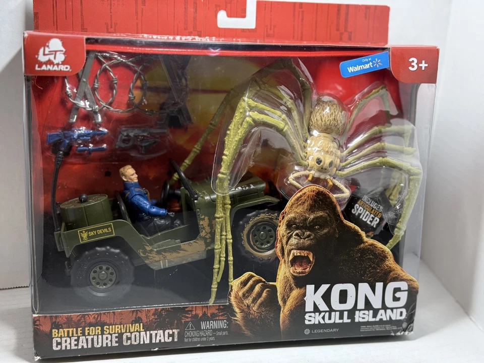 Kong Skull Island Battle for Survival Creature Contact Spider by Lanard