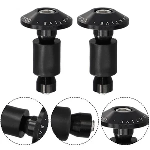 2Pcs Bar Ends 7/8\" Aluminum Glue Grips Cap Handlebar Slider Brand New - Picture 1 of 12