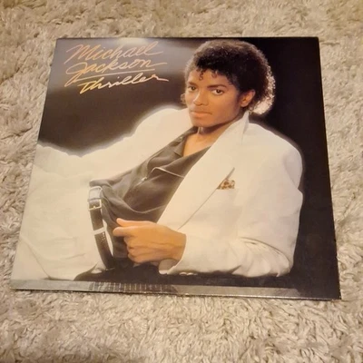 Michael Jackson Thriller Epic QE 38112 LP/Vinyl 1982 First Press by Quincy Jones - Image 1 of 4