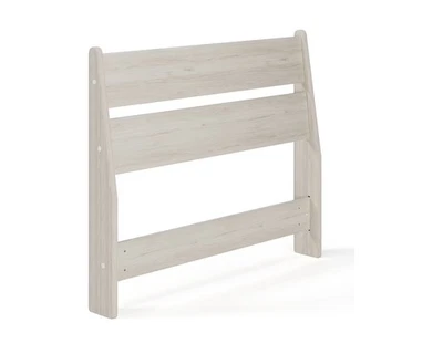 Signature Design by Ashley Contemporary Socalle Twin Panel Headboard  Light - Image 1 of 3