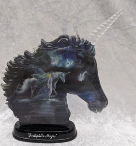 Unicorn Paperweight Twilights Magic Mimi Jobe Mysteries the Unicorn 2002 Fairies - Picture 1 of 13