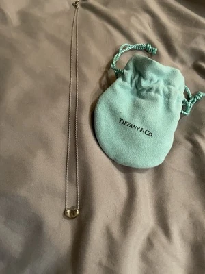 Collar Tiffany & Co. de plata esterlina con frijoles de 18 pulgadas Foto 1 de 4