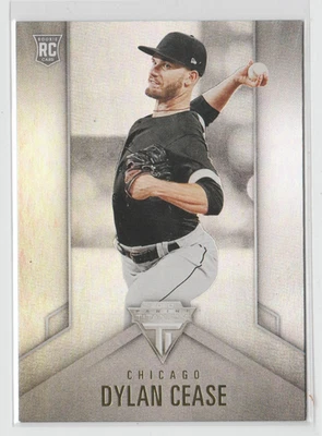 2020 Panini Chronicles Titanium # 16 Dylan Cease RC White Sox Rookie Card - Image 1 of 2