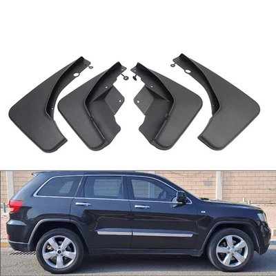 Wheel Mud Flaps Splash Guards For Jeep Grand Cherokee WK2 Series 2011-2023 - Image 1 of 4