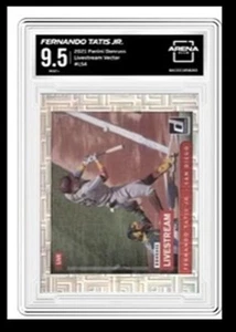 2021 Panini Donruss Livestream Vector Graded Fernando Tatis Jr Arena Club 9.5 - Picture 1 of 2