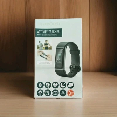 SILVERCREST® Activity Tracker Farb LCD und Herzfrequenzmessung 14 Modi Neu Ovp - Bild 1 von 3