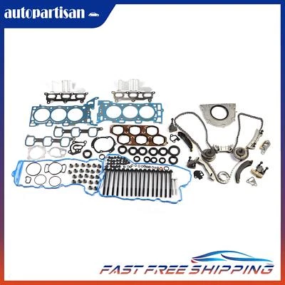 Timing Chain Head Gasket Bolts Set For Buick Enclave GMC Acadia Saturn Outlook Foto 1 de 4