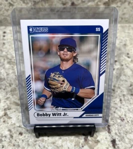 2024 Panini Donruss Bobby Witt Jr. No. 1 Kansas City Royals - Picture 1 of 2