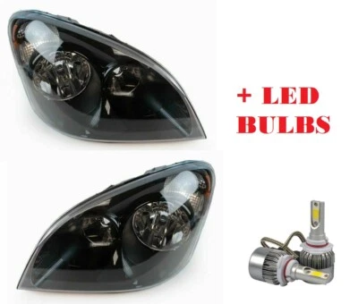 2008-2016 Freightliner Cascadia Commercial Truck OE Headlight with LED bulbs Foto 1 de 3