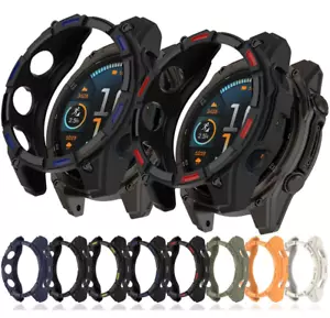 Custodia per Garmin Fenix 8 / Solar 51mm 47mm 43mm TPU antiurto protezione paraurti - Foto 1 di 46