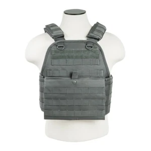 NcSTAR 2924 Tactical MOLLE PALS Modular Plate Carrier Adjus Vest M-2XL for 10X12 - Picture 1 of 22