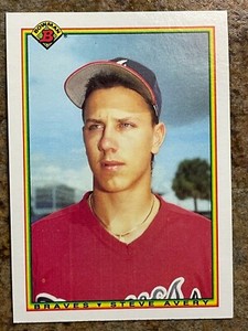 1990 Bowman RC #9 Steve Avery - Atlanta Braves