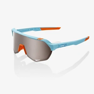 100% Eyewear - S2 - Soft Tact Two Tone - HiPER® Silver Mirror Lens - Picture 1 of 3