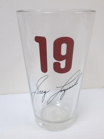 PHILADELPHIA PHILLIES CITIZENS BASEBALL GREG BULL LUZINSKI #19 BEER PUB GLASS Cover