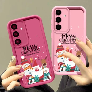 Funda de móvil para Samsung S24 Ultra S23 FE A55 A35 A54 A53 S22 S21 Navidad Case - Imagen 1 de 19