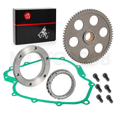 Kit de embrague de arranque junta de cojinete de engranaje unidireccional para Yamaha Grizzly 660 2003-2008 Foto 1 de 4