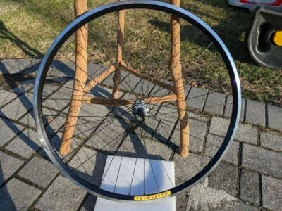 Nueva llanta Velocity Dyad 700c 36h 3 cruz Shimano Tiagra 100 mm buje QR hecho a mano Foto 1 de 4