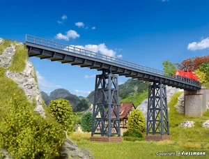 47318 Vollmer N Gauge Kit of a Viaduct Kreuztal Halle - Picture 1 of 2