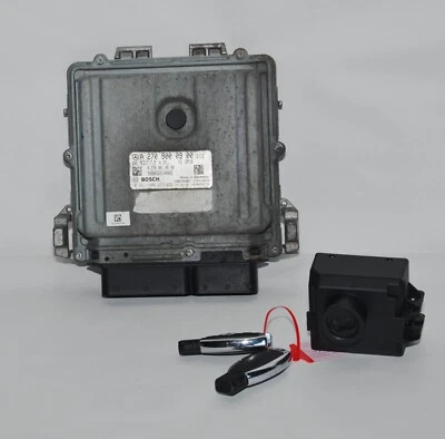 Steuergerät Mercedes W246 B180 Motorsteuergerät Motor Satz Schlüssel Zündschloss - Bild 1 von 4