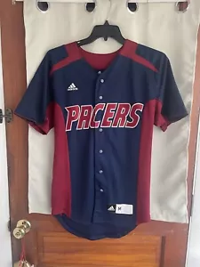 Pacers #21 Shirt jersey Men’s Size Medium. Climalite Adidas. Blue & Red. - Picture 1 of 13