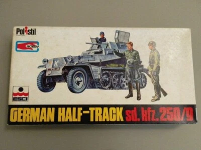 GERMAN HALF-TRACK sd.ktf.250/g - scala 1/72 - ESCI 8048 - nuovo sigillato - Immagine 1 di 4