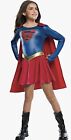 Rubie's Official DC Girls Supergirl Fancy Dress Age 8-10 Years