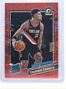 2023-24 Donruss Optic Toumani Camara Fast Break Red Rated Rookie #/75 - Picture 1 of 2