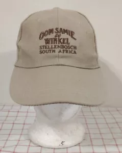 Cappello Berretto Oom Se Winkel Stellenbosch Sudafrica Beige Regolabile Ricamo - Foto 1 di 6