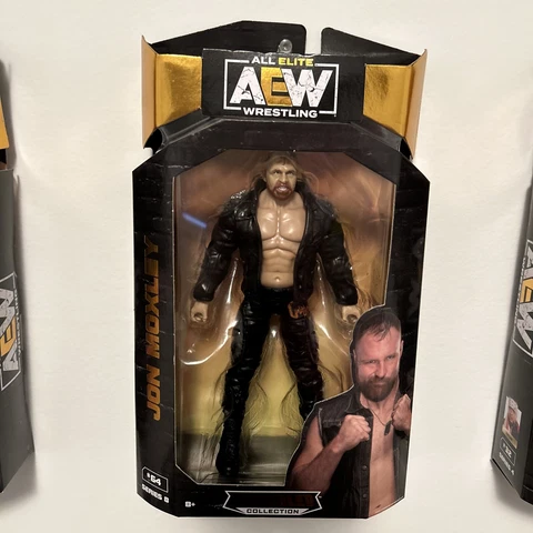AEW Unrivaled Series 8 Jon Moxley Action Figure #64-Brand New! Cover